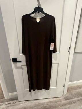 Zadie B’s brown chocolate dress size large
